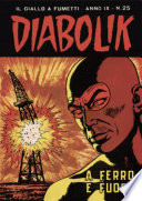 Cover of Diabolik 179. A ferro e fuoco