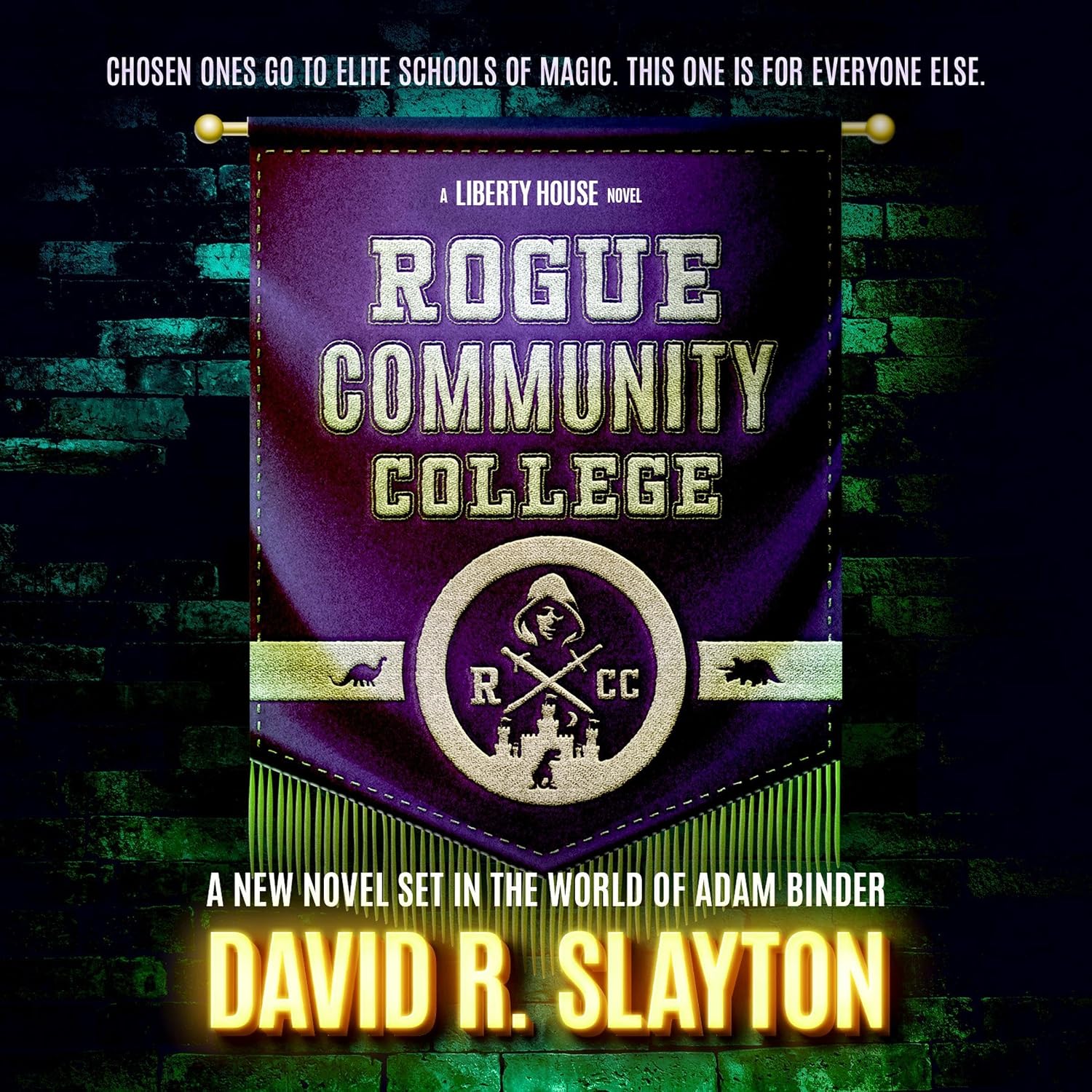Cover of Community College of Rogues by Blackstone Publishing