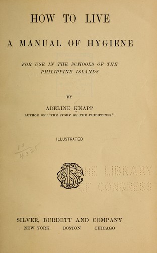 Cover of How to live