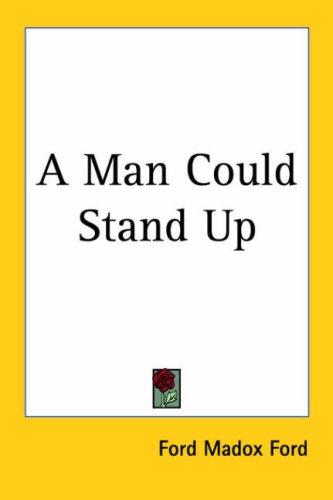 Cover of A man could stand up