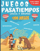 Cover of Juegos Pasatiempos Lógica y enigmas