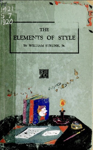 Cover of The Elements of Style, Fourth Edition