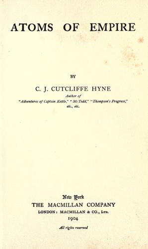 Cover of Atoms of empire