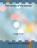 Cover of The Female of the Species
