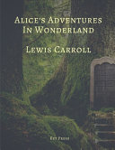 Cover of Alice's Adventures In Wonderland