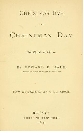 Cover of Christmas Eve and Christmas Day: Ten Christmas Stories (Annotated)