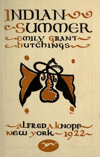 Cover of Indian summer