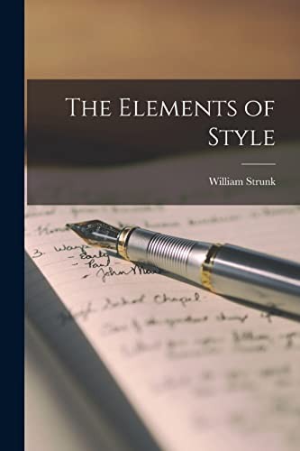 Cover of Elements of Style