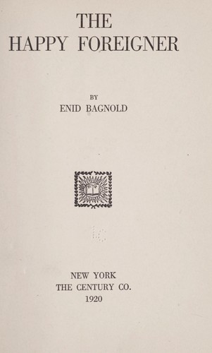 Cover of The happy foreigner