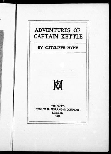 Cover of Adventures of Captain Kettle