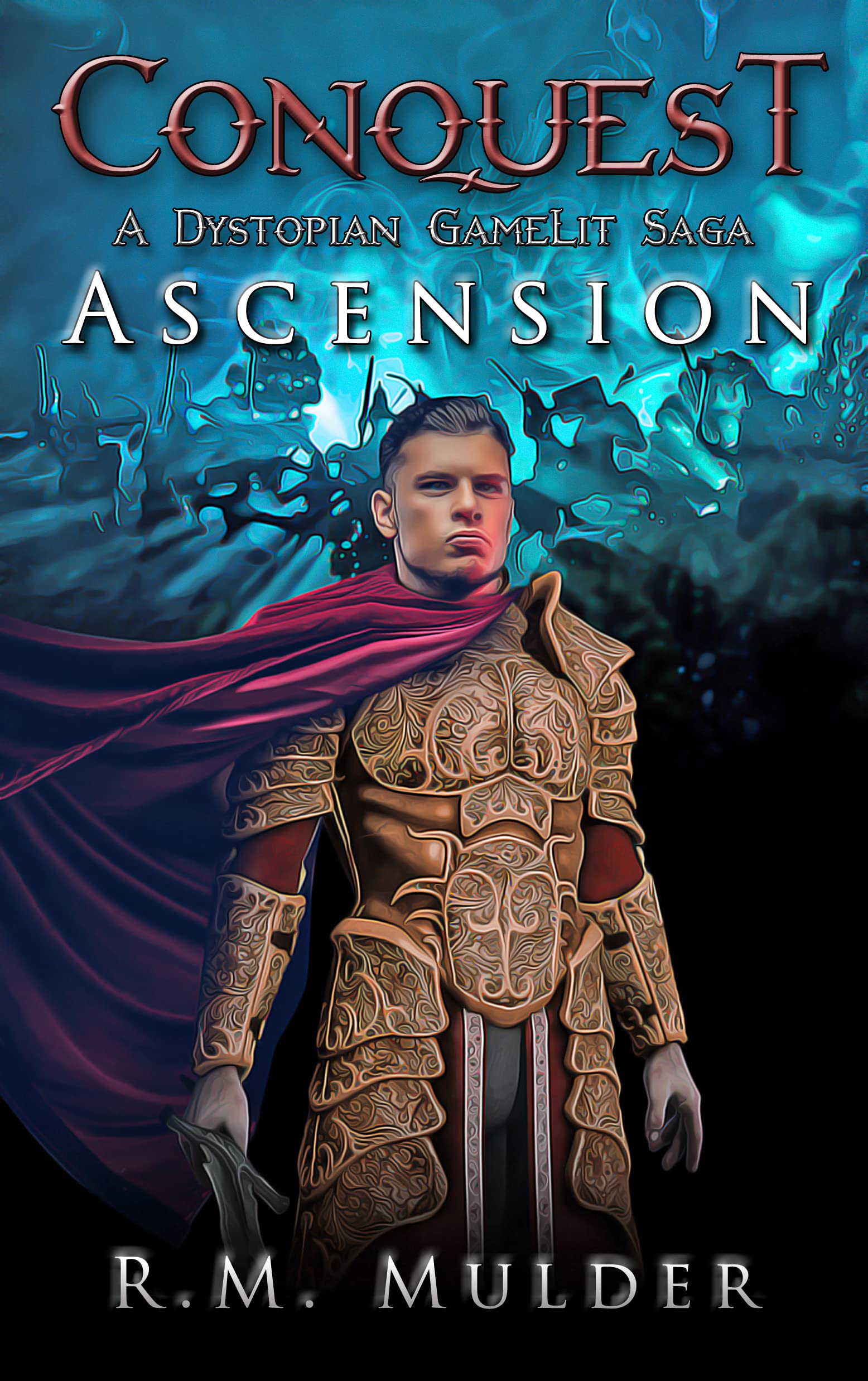 Cover of Ascension: GameLit (Conquest: A Dystopian GameLit Saga Book 1)