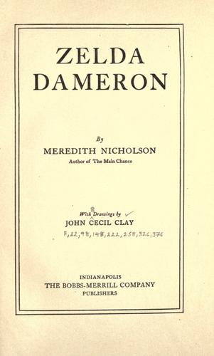 Cover of Zelda Dameron