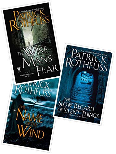 Cover of Kingkiller Chronicle Patrick Rothfuss Collection 3 Books Set