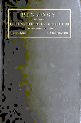 Cover of History of the Church of the Brethren of the Southern District of Ohio