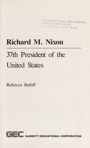 Cover of Richard M. Nixon, 37th President of the United States