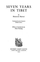 Cover of Seven Years in Tibet