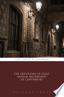 Cover of The Devotions of Saint Anselm, Archbishop of Canterbury