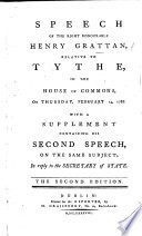 Cover of Speech of the Hon. William Smith