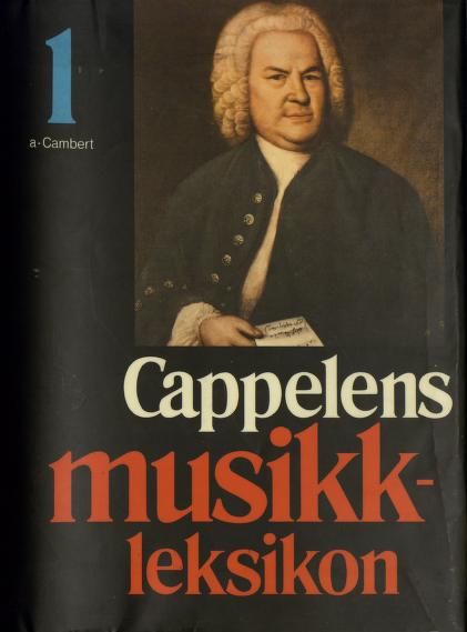 Cover of Cappelens musikkleksikon. 1 : A - Cambert