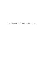 Cover of The Lord of the Last Days