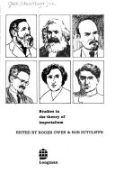 Cover of Studies in the Theory of Imperialism