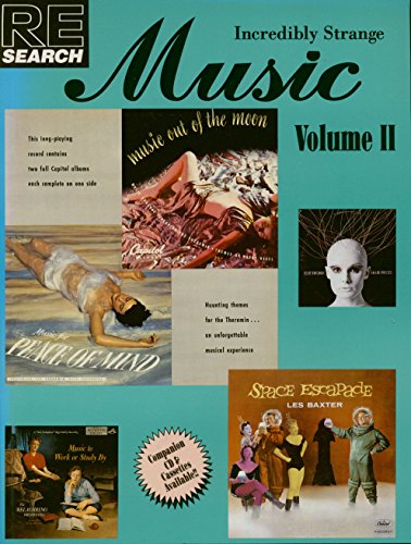 Cover of Incredibly Strange Music, Volume II