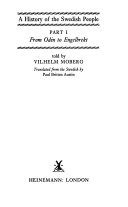 Cover of A History of the Swedish People