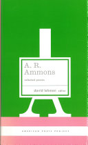 Cover of A. R. Ammons: Selected Poems