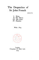 Cover of The Despatches of Sir John French