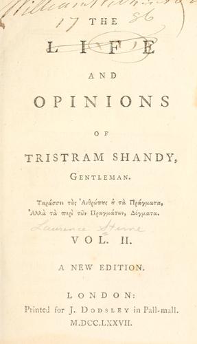 Cover of The Works of Laurence Stern