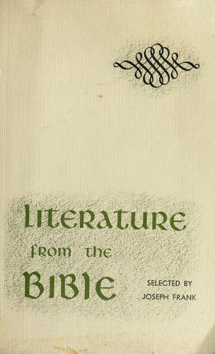 Cover of Literature from the Bible