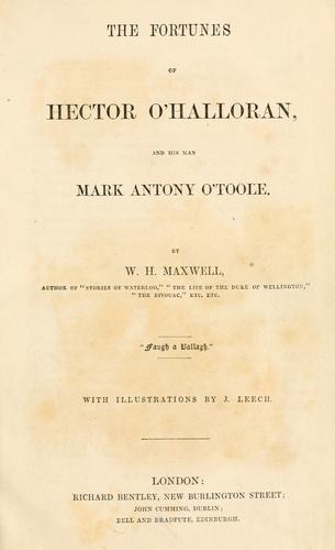Cover of The Fortunes of Hector O'Halloran