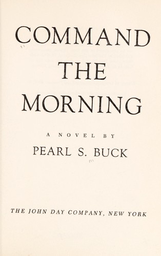 Cover of Command the morning : a novel
