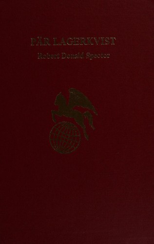Cover of Pär Lagerkvist