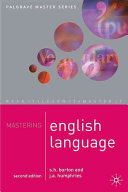 Cover of Mastering English language