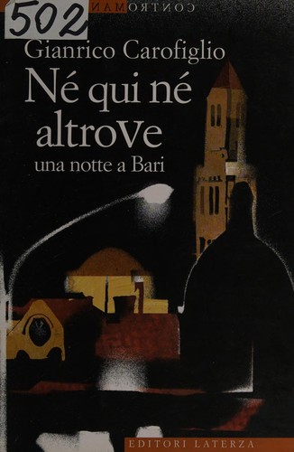 Cover of Né qui né altrove: Una notte a Bari