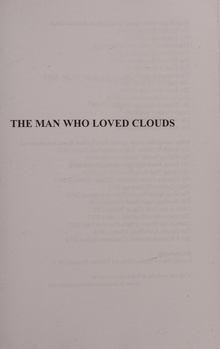Cover of The Man Who Loved Clouds