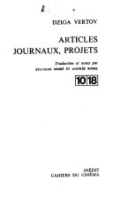 Cover of Articles, journaux, projets