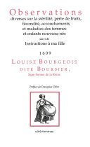 Cover of Obseruations diuerses sur la sterilité