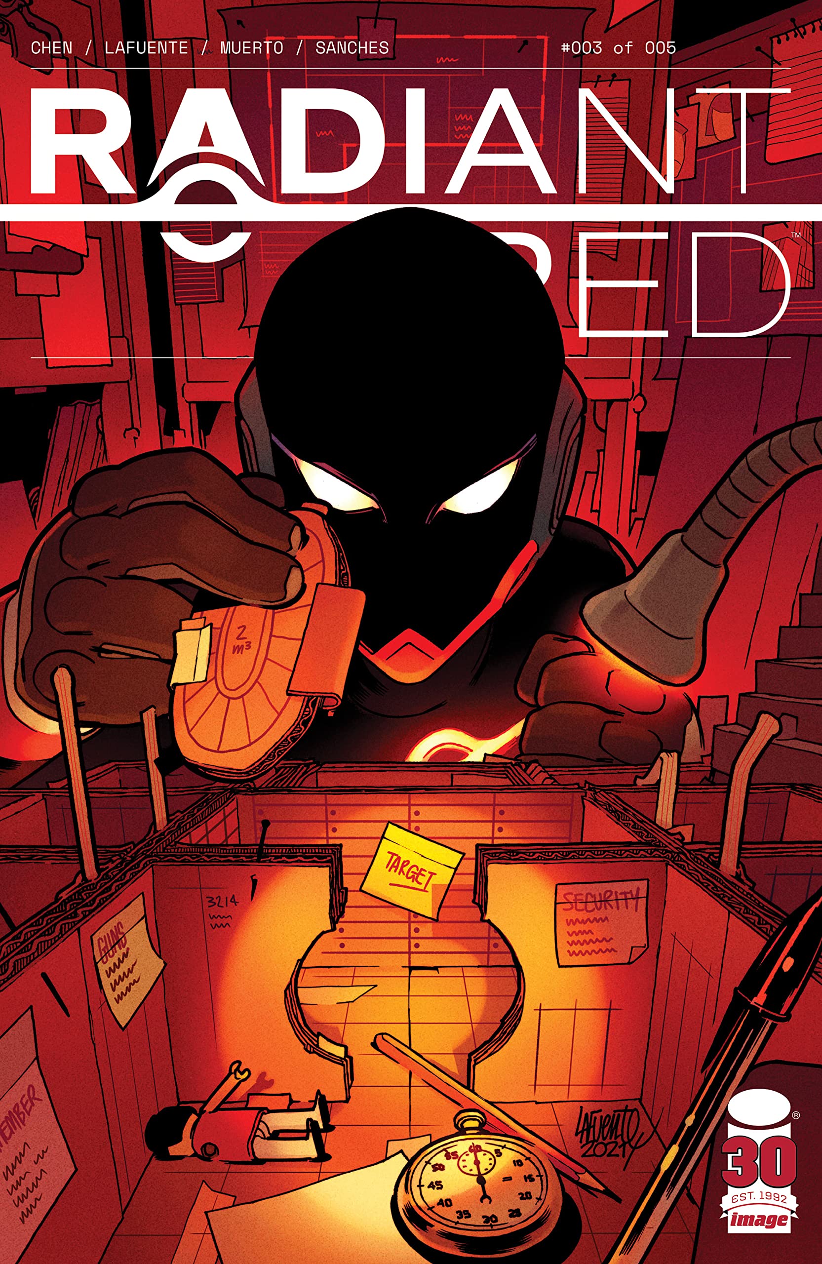 Cover of Radiant Red #3