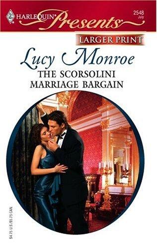 Cover of The Scorsolini Marriage Bargain