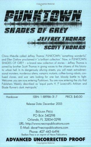 Cover of Punktown: Shades of Grey