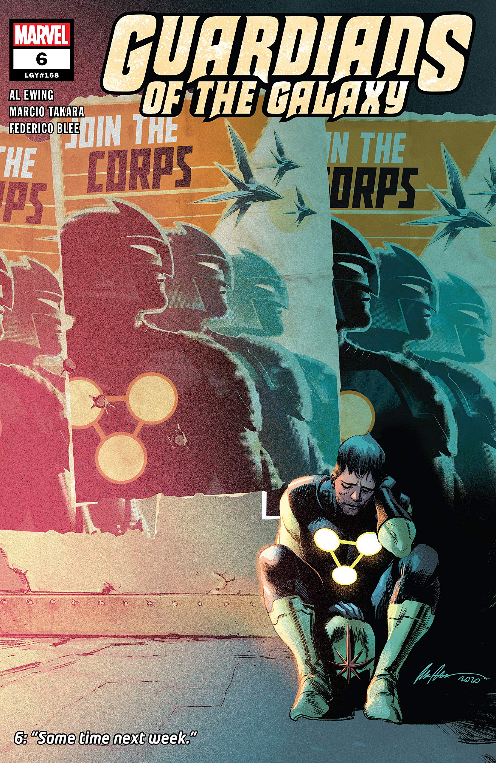 Cover of Guardians of the Galaxy #6