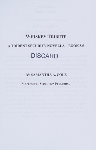 Cover of Whiskey Tribute