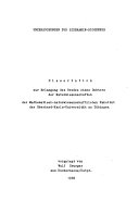 Cover of Untersuchungen zur Sideramin-Biogenese
