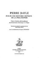Cover of Dictionaire historique et critique