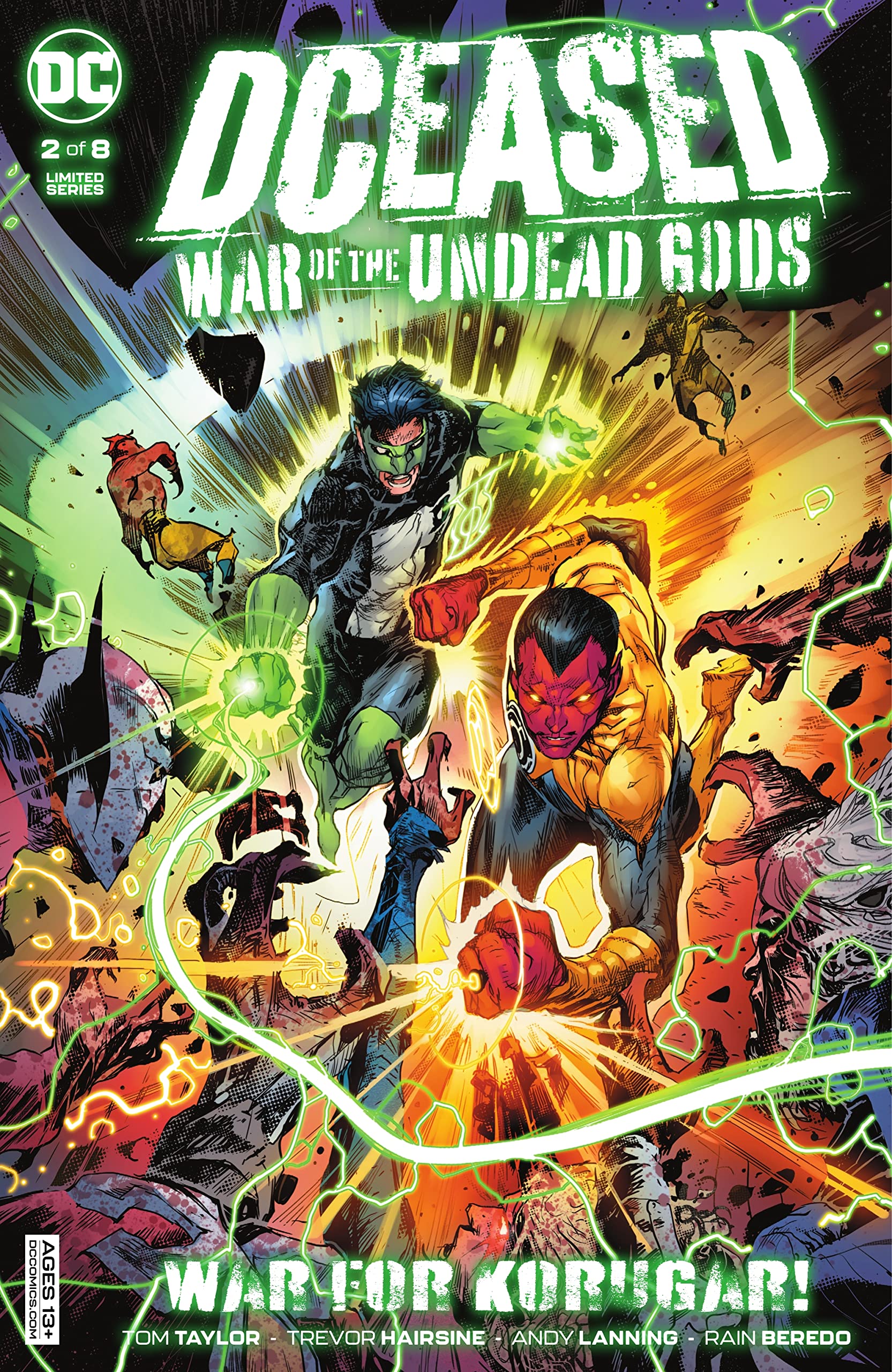 Cover of DCeased: War of the Undead Gods #2