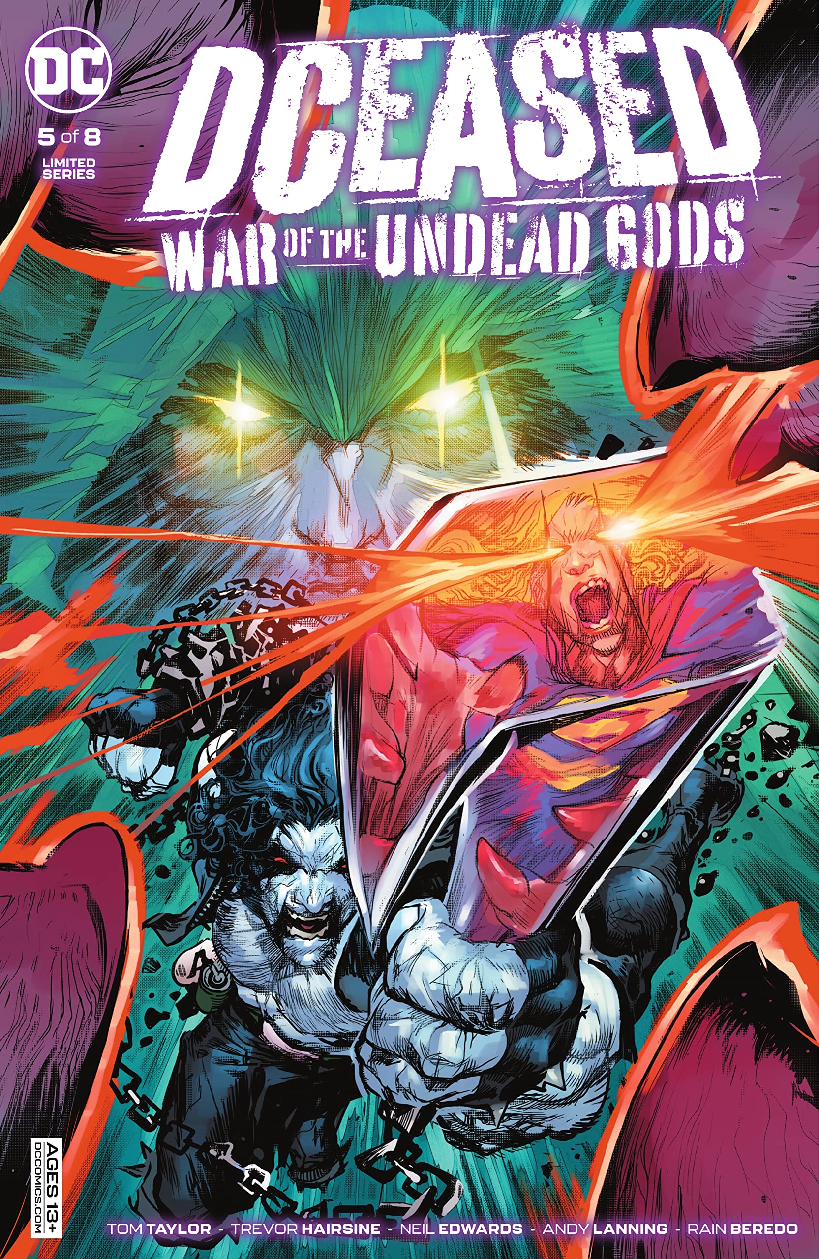 Cover of DCeased: War of the Undead Gods #5