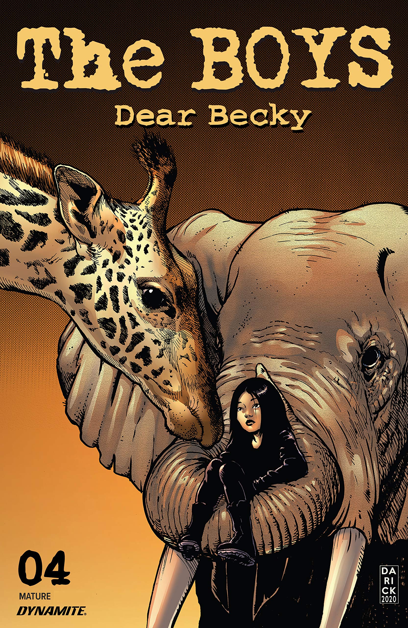 Cover of The Boys: Dear Becky #4