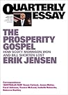 Cover of The Prosperity Gospel: How Scott Morrison Won and Bill Shorten Lost